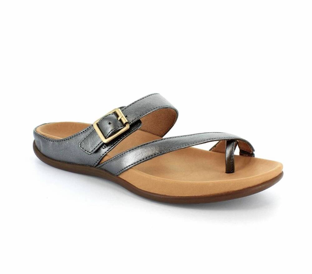 NEW STRIVE women's nusa ii strappy sandals in anthracite